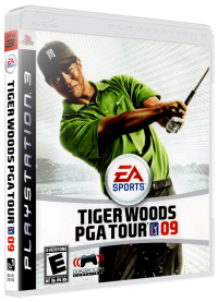 Tiger Woods PGA Tour 09 PAL Playstation 3  box art